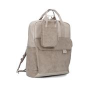 Zwei LOU LUR160 Tages-Rucksack + Handytasche, Laptopfach & gute Ausstattung (cord-mocca)