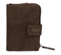 Zwei Mademoiselle Geldbörse 10 cm braun