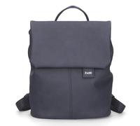 Zwei Damen City-Rucksack Mademoiselle.M MR8 4 Liter weiches Kunstleder, Magnet-Verschlussklappe, Hauptfach mit Reißverschluss, gepolstertes Trennfach für Tablet, Rückenpolsterung (nubuk-ink)