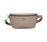 Zwei Damen Hip Bag Mademoiselle.M MH4 Bauchtasche 25 cm 1 Liter, Crossbody Bag wasserabweisend, 3-in-1 Bequeme Brusttasche, Gürteltasche & Hüfttasche (Nubuk-Cappuccino)