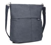 Zwei Umhängetasche Mademoiselle M140 Nubuk Blue