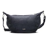 Zwei Damen Handtasche Mademoiselle.M M70 Moon-Bag 4 Liter Trend-Tasche in Halbmond-Form vielseitig als Bauchtasche Crossbody-Bag Abendtasche Umhängetasche zu tragen (cord-polar)