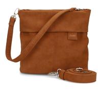 Zwei Schultertasche Mademoiselle.M 25 cm Braun