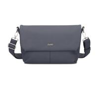 Zwei Mademoiselle.M Messenger 33 cm Laptopfach blau