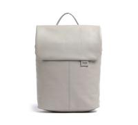 Zwei Damen City-Rucksack Mademoiselle.M MR13 Tagesrucksack 7 Liter, gepolstertes Laptopfach, Magnet-Verschlussklappe, Hauptfach mit Reißverschluss, Rückenpolsterung (cement)