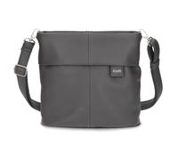 Zwei Mademoiselle.M Schultertasche 25 cm grau