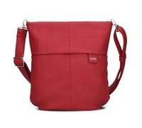 Zwei Damen Handtasche Mademoiselle.M M90 Umhängetasche 6 Liter klassische Crossbody Bag, weiches Kunstleder, Schulter-Tasche inklusive zweitem kurzen Gurt (lipstick)