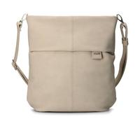 Zwei Damen Handtasche Mademoiselle.M M12 Umhängetasche 7 Liter Crossbody Bag, Schultertasche in DIN-A4-Größe, Schlüsselring, Geheimfach, inkl. extra kurzen abnehmbaren Schultergurt (nubuk-linen)