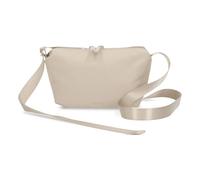 Zwei Damen Handtasche Mademoiselle.Tex MTX40 kleine Umhängetasche 2 Liter Crossbody-Bag mit Reißverschluss minimalistische Damentasche im Casual-Look in Trapezform (sand)