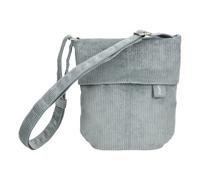 Zwei Kleine Damen Handtasche Mademoiselle.M M45 Mini-Bag 2 Liter Umhängetasche mit Geheimfach & Hauptfach mit Reißverschluss, verstellbarer Schultergurt, inkl. Schlüsselring (cord-sage)