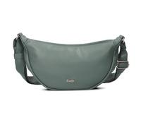 Zwei Damen Handtasche Mademoiselle.M M50 Moon-Bag 2 Liter Trend-Tasche in Halbmond-Form vielseitig als Bauchtasche Crossbody-Bag Abendtasche Umhängetasche zu tragen (eucalyptus)