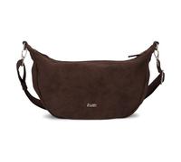 Zwei Beuteltasche Mademoiselle Halfmoon Bag M70 Nubuk Espresso