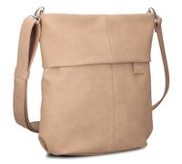 Zwei Umhängetasche Mademoiselle M12 Nubuk Sand