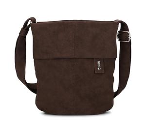 zwei Mademoiselle M45 - Schultertasche 22 cm (nubuk-espresso)