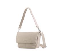 Zwei Damen Handtasche Mademoiselle.M M60 Umhängetasche 3 Liter breite Crossbody-Bag Magnetklappe Reißverschluss inklusive Schlüsselband klassisch-elegante Abendtasche (nubuk-linen)