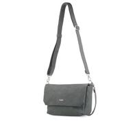 Zwei Mademoiselle.M Messenger 33 cm Laptopfach grau