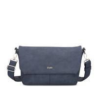 zwei Mademoiselle M60 - Umhängetasche 33 cm (nubuk-blue)