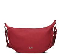 Zwei Damen Handtasche Mademoiselle.M M70 Moon-Bag 4 Liter Trend-Tasche in Halbmond-Form vielseitig als Bauchtasche Crossbody-Bag Abendtasche Umhängetasche zu tragen (lipstick)