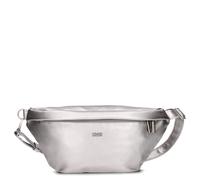 Zwei Damen Hip Bag Mademoiselle.M MH80 Bauchtasche 40 cm 3 Liter, Crossbody Bag wasserabweisend, 3-in-1 Bequeme Brusttasche, Gürteltasche & Hüfttasche (Silver)