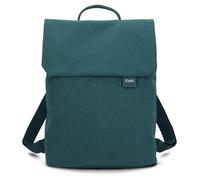 Zwei Damen City-Rucksack Mademoiselle.M MR13 Tagesrucksack 7 Liter, gepolstertes Laptopfach, Magnet-Verschlussklappe, Hauptfach mit Reißverschluss, Rückenpolsterung (pacific)