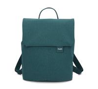 Zwei Damen City-Rucksack Mademoiselle.M MR8 4 Liter weiches Kunstleder, Magnet-Verschlussklappe, Hauptfach mit Reißverschluss, gepolstertes Trennfach für Tablet, Rückenpolsterung (pacific)