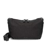 Zwei Damen Handtasche Mademoiselle.Tex MTX40 kleine Umhängetasche 2 Liter Crossbody-Bag mit Reißverschluss minimalistische Damentasche im Casual-Look in Trapezform (black)