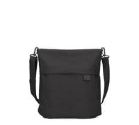 Zwei Damen Handtasche Mademoiselle.Tex MTX12 Umhängetasche 7 Liter Crossbody Bag, Schultertasche in DIN-A4-Größe, Schlüsselring, Geheimfach, inkl. extra kurzen, abnehmbaren Schultergurt (black)