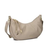 Zwei Moon Bag Lola LO70 elegante Halbmondtasche (4 Liter) Schultertasche mit verstellbarem Gurt, 2 Mesh-Innenfächer, herausnehmbarer Schlüsselanhänger, vielseitige Damen Trend-Tasche (sand)