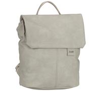 Zwei Damen City-Rucksack Mademoiselle.M MR8 4 Liter weiches Kunstleder, Magnet-Verschlussklappe, Hauptfach mit Reißverschluss, gepolstertes Trennfach für Tablet, Rückenpolsterung (nubuk-ice)