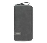 Zwei Olli Geldbörse 19 cm grau