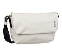 Zwei Umhängetasche Cargo CA60 Messenger-Bag 3 Liter wasserabweisendes Hydroflex-Material praktisches Schlüsselband verstellbarer Gurt sportliche Crossbody-Bag für Damen Herren & Teenager (off-white)