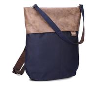 Zwei Damen Rucksack-Tasche Olli OR12 (7 Liter) Handtasche & Rucksack 2-in-1 wasserabweisende Schultertasche mit gepolstertem Laptopfach (bis 13"), Damentasche & Cityrucksack in Einem (ink)