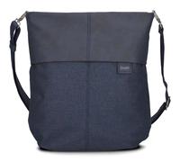 Zwei Damen Umhängetasche Olli OT12 Crossbody-Bag 7 Liter strapazierfähige & wasserabweisende Schultertasche, hochwertige Qualität, Schlüsselring, zusätzlicher Schultergurt, Geheimfach (navy)