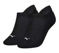 Puma 2P Women Cushioned Sneaker Socks Schwarz Gr 39/42 Damen