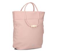 Zwei Henkeltasche Perla PE120 – 34 cm, Boho-Look mit Perlen & langem Schultergurt (powder)