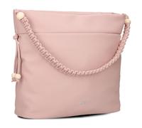 Zwei Perla PE140 Schultertasche powder, Lederimitat, Damen