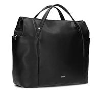 Zwei Handtasche Pia PI160 Shopper für 15" Laptop 16 L mit extra langem Schultergurt Schwarz