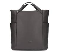 Zwei Pia Shopper Tasche 36 cm grau