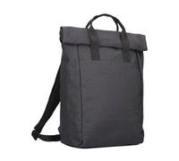Zwei Rolltop-Rucksack Benno BE260 wasserabweisender Laptop-Rucksack 16/18 L robustes Material viele Fächer + Schlüsselband + Flaschenhalter, perfekt für Freizeit, Uni, Büro, zeitloses Design (night)