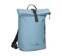 Zwei Rolltop-Rucksack CARGO CAR200 Laptop-Rucksack wasserfest 12/14 Liter leichter Tagesrucksack mit Schlüsselband, Trennfächer & Schlaufe für Fahrradlicht, sportlich-modern (sky)