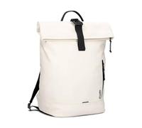 Zwei Rolltop-Rucksack CARGO CAR200 Laptop-Rucksack wasserfest 12/14 Liter leichter Tagesrucksack mit Schlüsselband, Trennfächer & Schlaufe für Fahrradlicht, sportlich-modern (off-white)