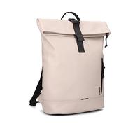 Zwei Rolltop-Rucksack CARGO CAR200 Laptop-Rucksack wasserfest 12/14 Liter leichter Tagesrucksack mit Schlüsselband, Trennfächer & Schlaufe für Fahrradlicht, sportlich-modern (sand)