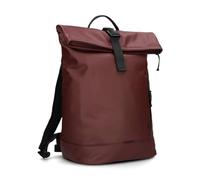 Zwei Rolltop-Rucksack CARGO CAR200 Laptop-Rucksack wasserfest 12/14 Liter leichter Tagesrucksack mit Schlüsselband, Trennfächer & Schlaufe für Fahrradlicht, sportlich-modern (bordeaux)