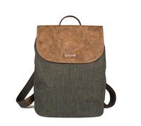 ZWEI Rucksack OLLI O13-z Damen und Herren Nylon-Kunstleder
