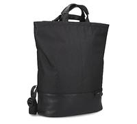 Zwei Rucksack-Tasche Olli OR140 Shopper 10 Liter strapazierfähig wasserabweisend, hochwertige Qualität, gepolstertes Laptopfach + Schlüsselring, Rucksack & Schultertasche 2in1 (schwarz)