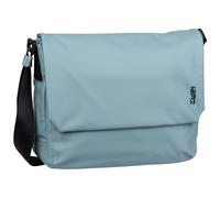 Zwei Unisex Messenger-Bag Cargo CA130 wasserfeste Umhängetasche 6 Liter verstellbarer Schultergurt Magnet-Verschlussklappe gepolstertes Laptop-Fach gute Innenausstattung (sky)
