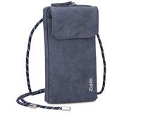 ZWEI Umhängetasche Mademoiselle Nubuk Blue Damen