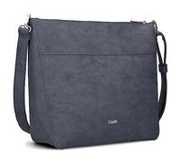 Zwei Unisex Mademoiselle.m M110 Nubuk-Blau Handbag