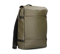 Zwei Unisex Rucksack wasserdicht AQUA AQR150, Laptop-Rucksack 7 Liter aus Hydroflex, verstellbarer Brustgurt, Rücken & Schultergurte gepolstert, Getränkehalter, Schlüsselband (olive)