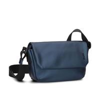 Zwei Unisex Umhängetasche Cargo CA40 kleine wasserfeste Tasche 1 Liter aus leichtem Hydroflex, Schlüsselband, verstellbarer Gurt, sportliche Crossbody-Bag für Damen Herren & Teenager (metallic-blue)
